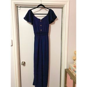 Navy Blue Jump suit